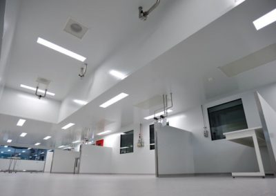 Plafond Salle Blanche construite par rosin entreprise