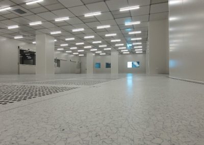 grande salle propre construite par Rosin Entreprise