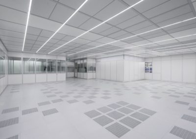 grande salle propre illuminée construction Rosin Entreprise